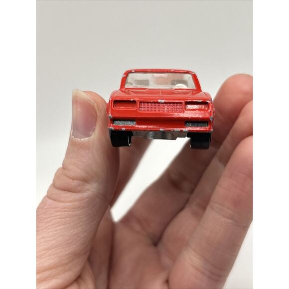 Majorette El Camino SS #296 Red With Hitch Cool Doors Open Made In France 1:59 - Picture 14 of 14